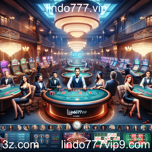 Cassino Ao Vivo: A Experiência do Jogo Online no Lindo777.vip